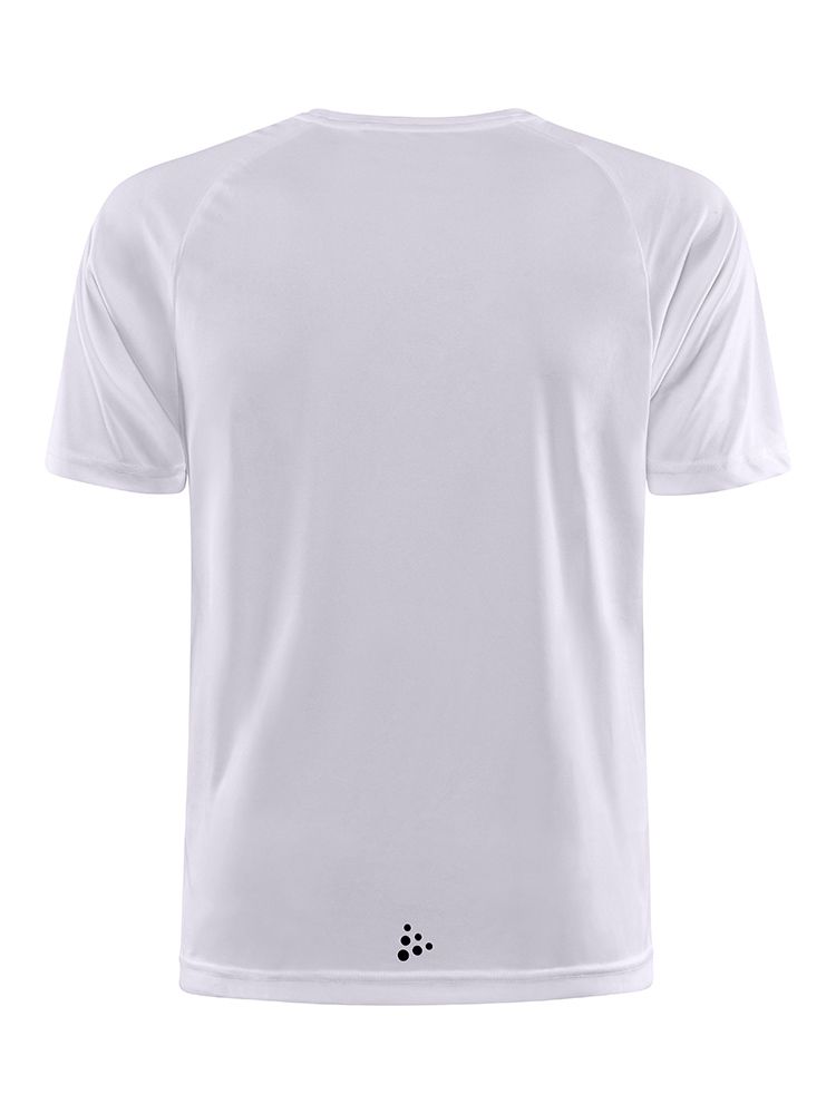 Fitness Shirt Herren Weiss