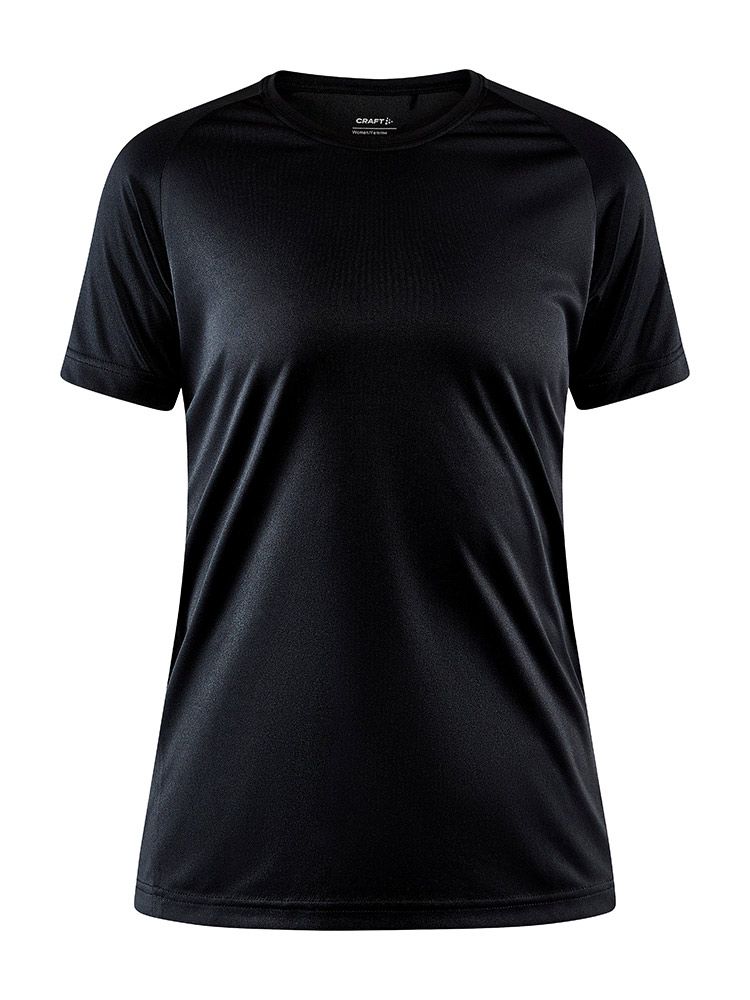 Fitness Shirt Damen Schwarz