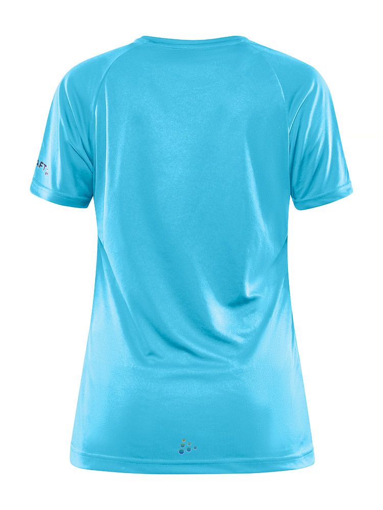 Fitness Shirt Damen Hellblau
