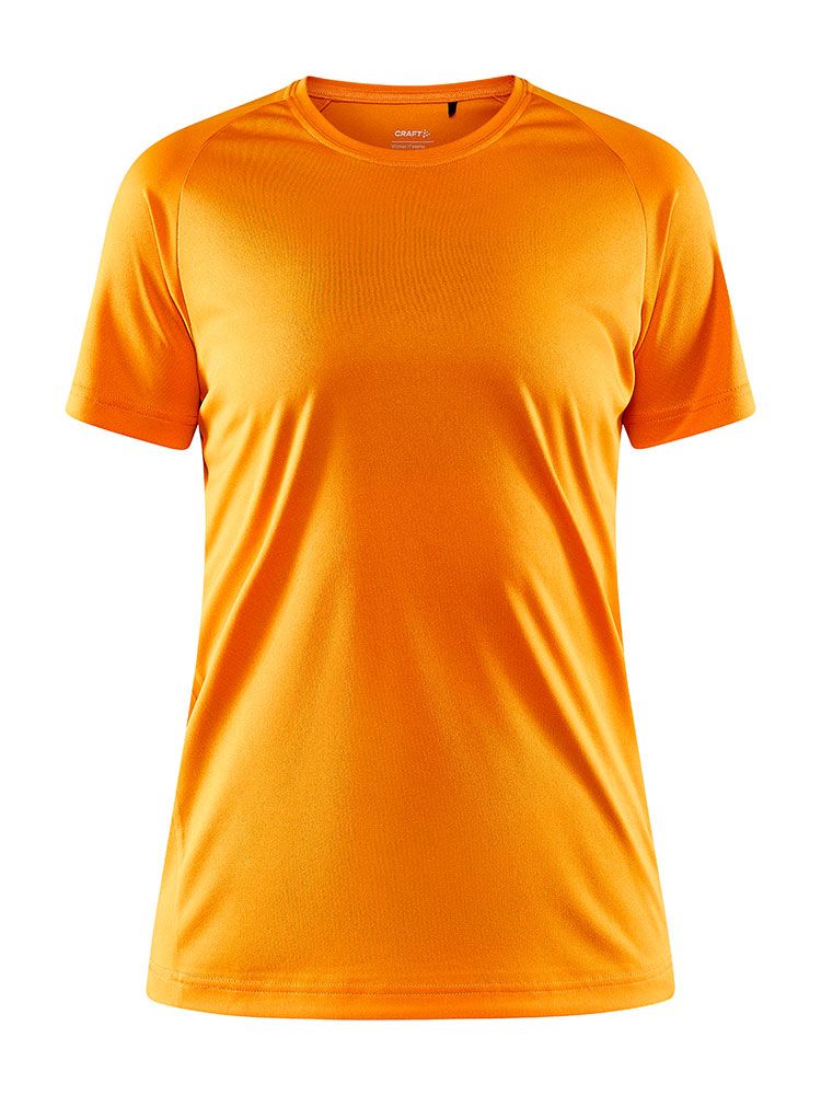 Fitness Shirt Damen Orange