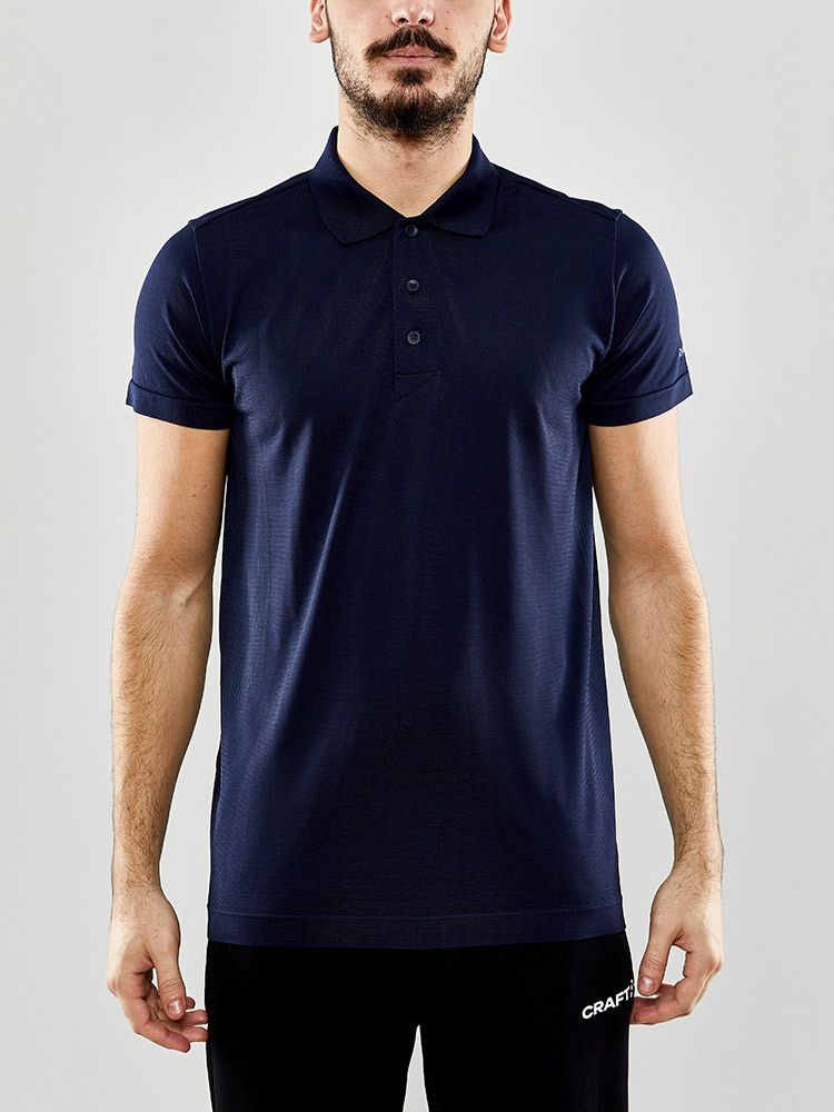 Sport Poloshirt Herren Dunkelblau