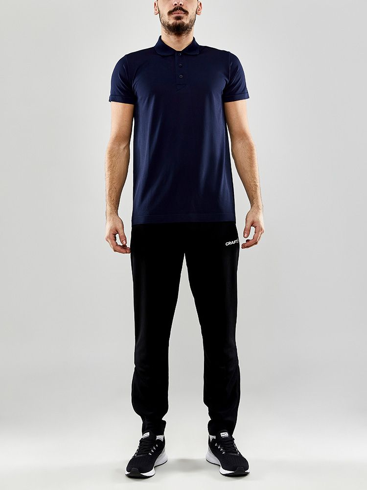 Sport Poloshirt Herren Dunkelblau