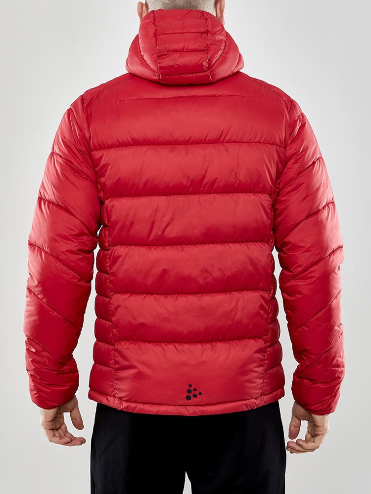 Sportliche Winterjacke Herren Rot