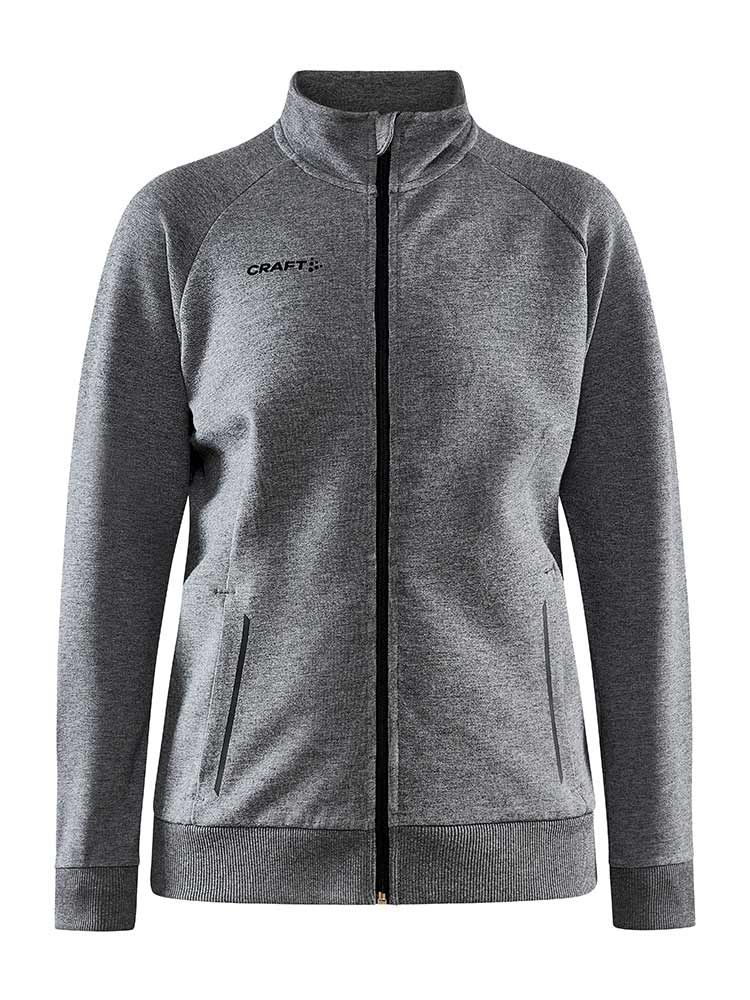 Sportjacke Damen Dunkelgrau