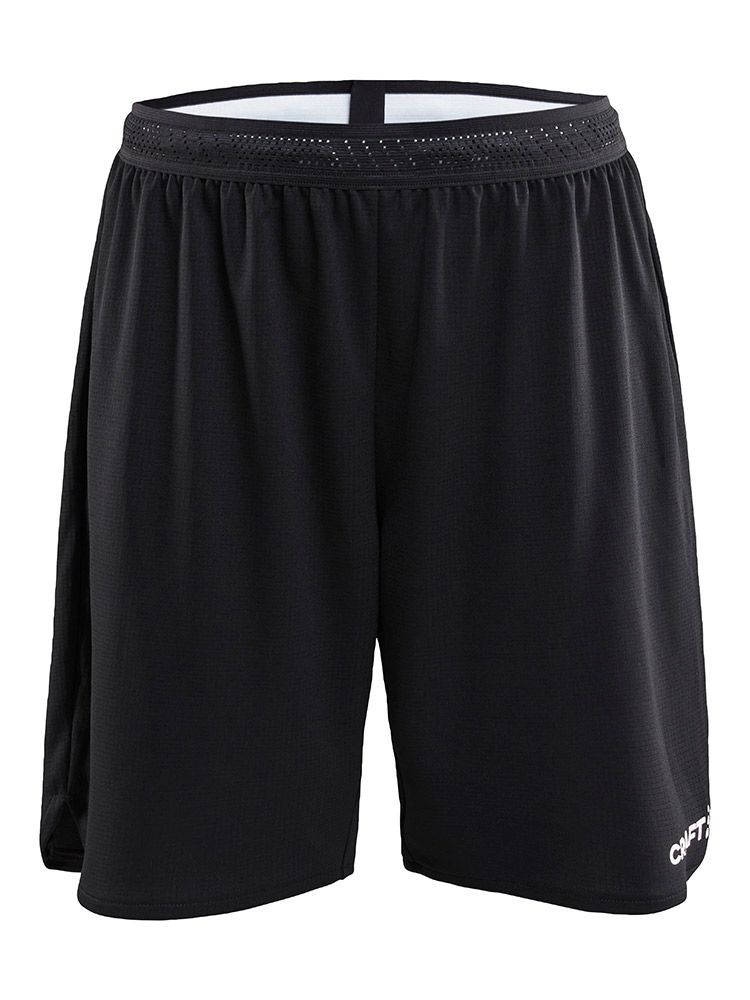 Kurze Damen Trainingshose Schwarz