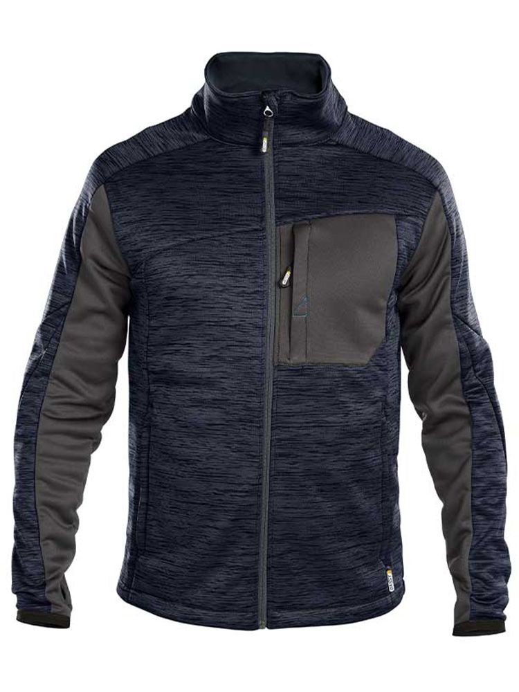 Arbeits Fleecejacke Dunkelblau