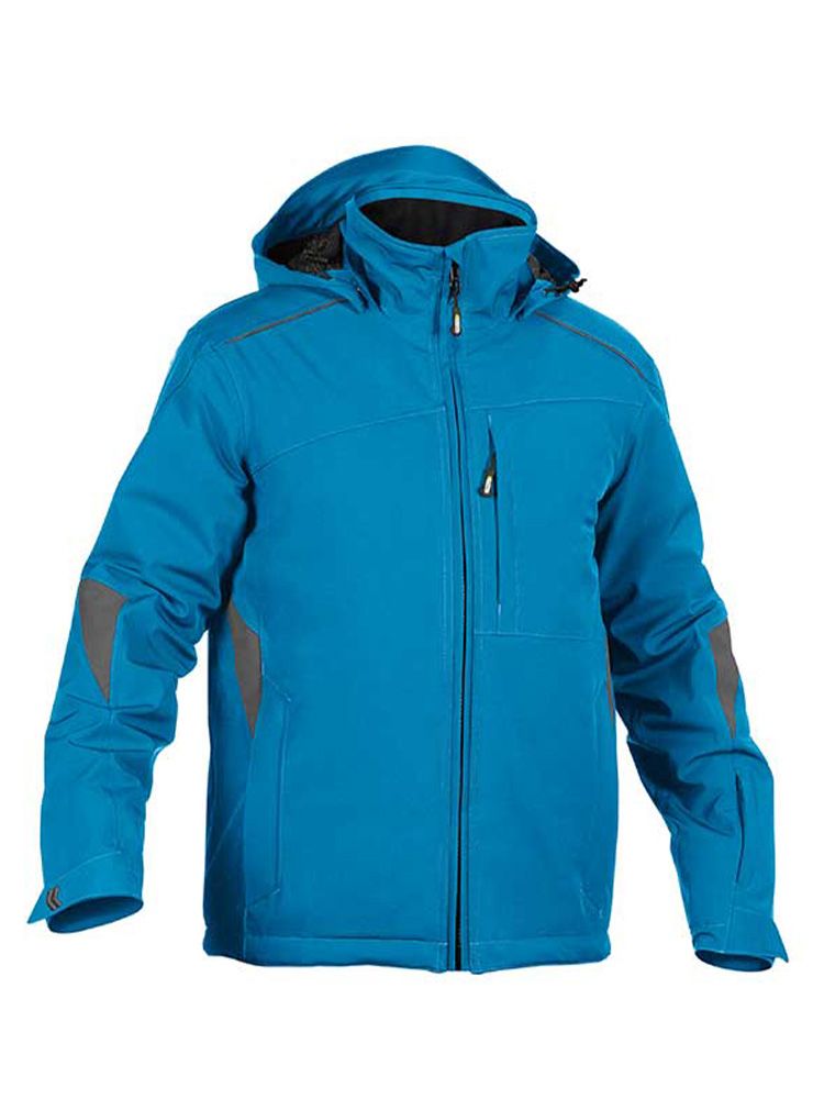 Blaue Arbeits Winterjacke Herren
