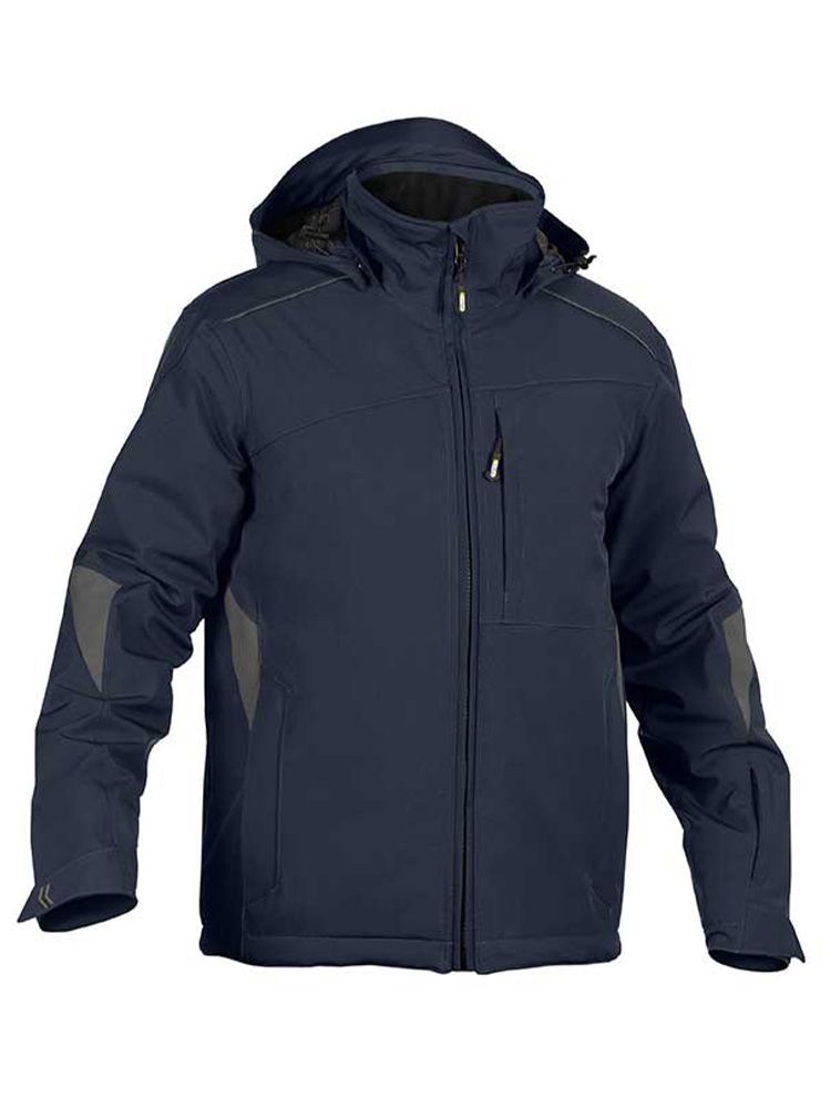 Dunkelblaue Arbeits Winterjacke Herren