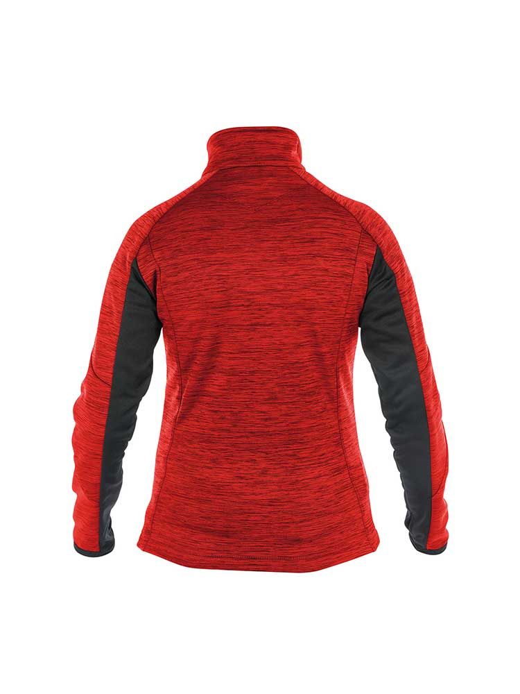 Arbeits Fleecejacke Damen Rot