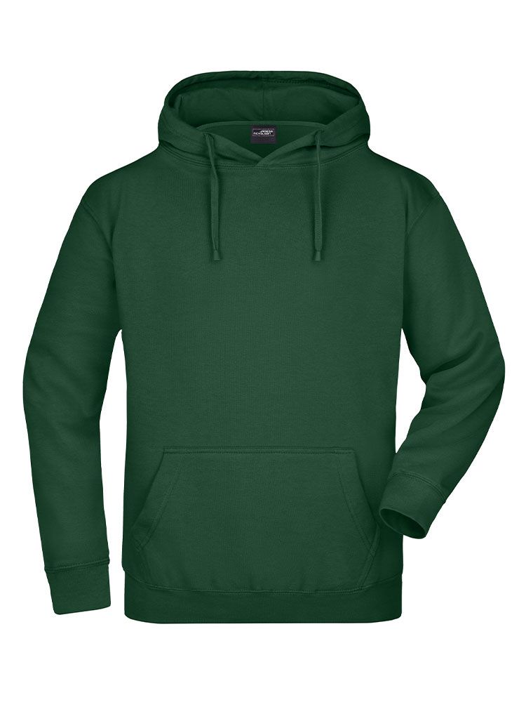Hoodie Herren Dunkelgrün
