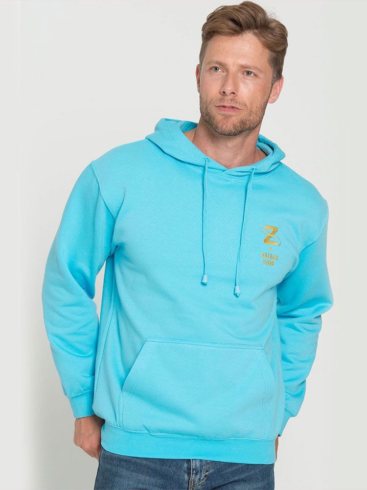 Hoodie Herren Türkis