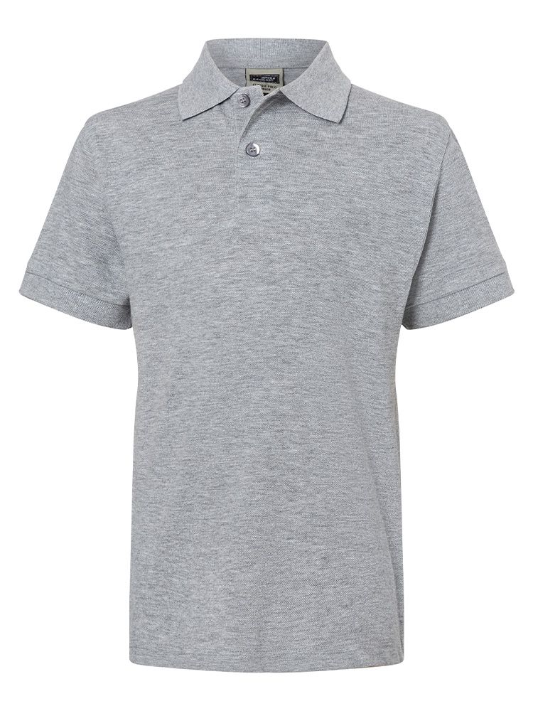 Kinder Polo Hellgrau