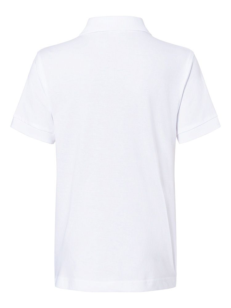 Kinder Polo Weiß