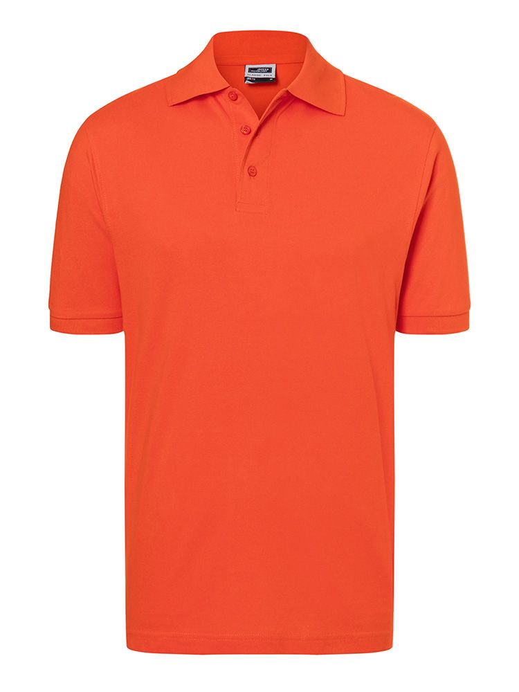 Polohemd Herren in Orange
