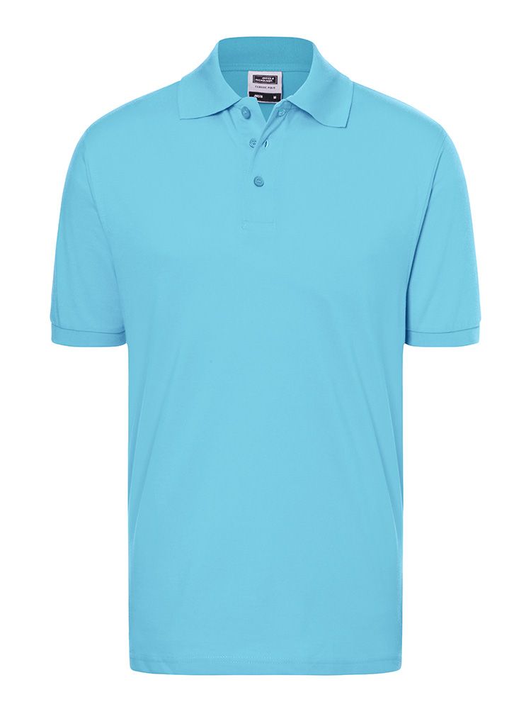 Polohemd Herren in Hellblau