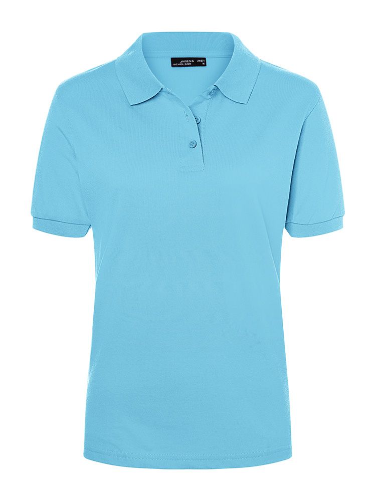 Polohemd Damen in Hellblau