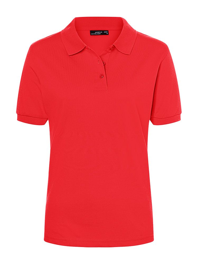 Polohemd Damen in Rot