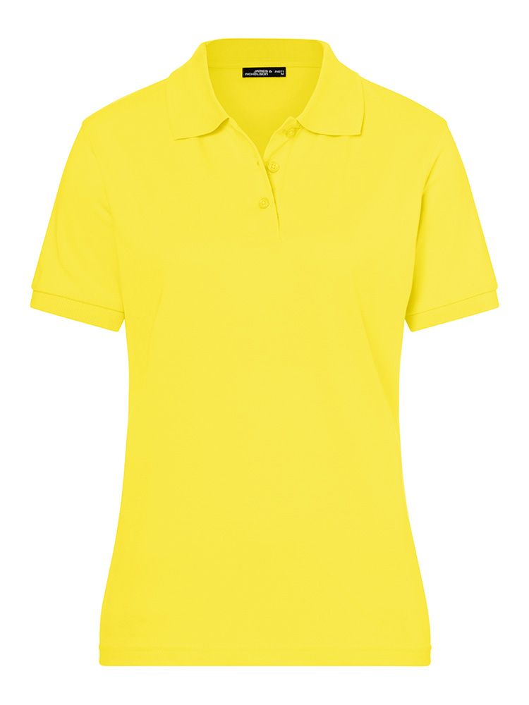 Polohemd Damen in Gelb