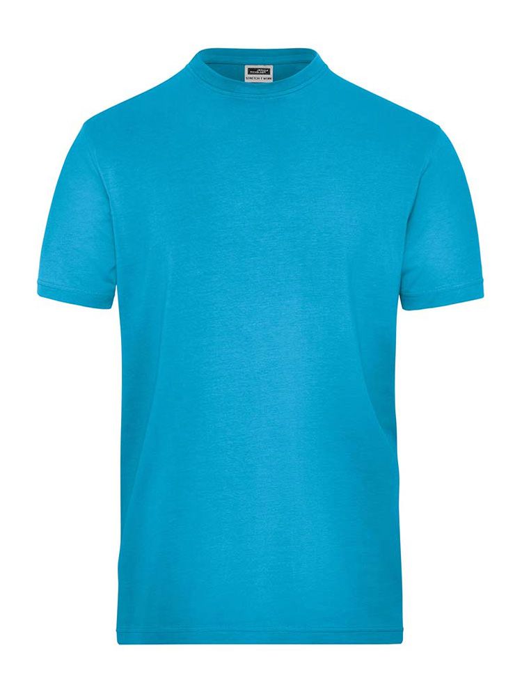 Mens Work BIO Stretch T-shirt Solid