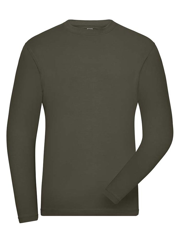 Herren Work BIO Stretch Longsleeve Solid