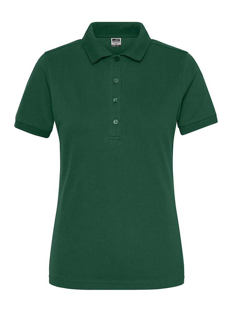 Damen Work BIO Stretch Poloshirt Solid