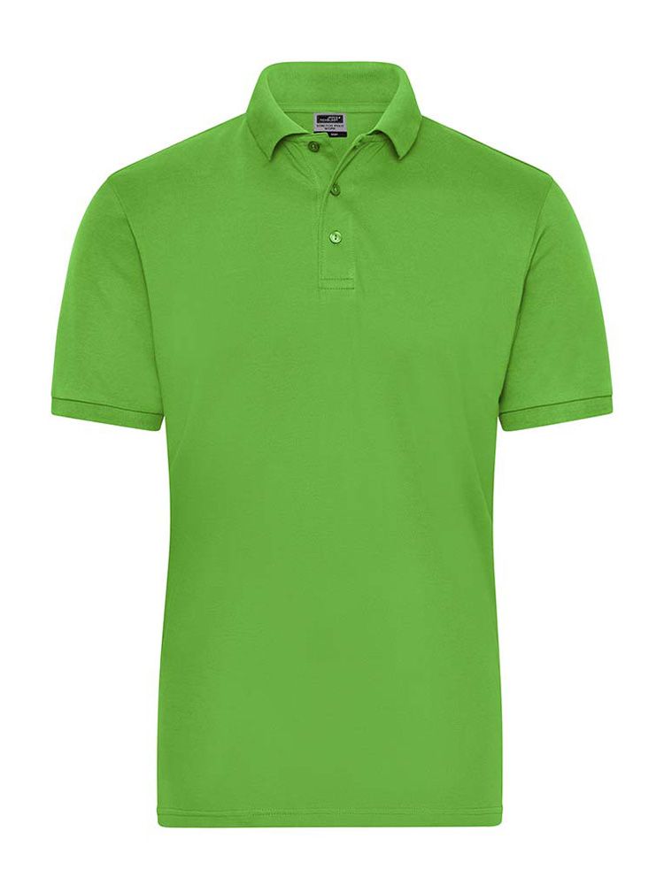 Stretch Polo Hellgrün