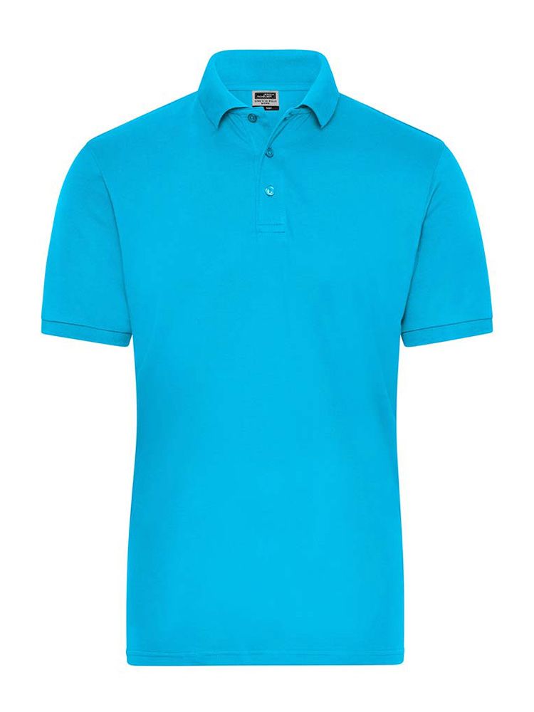 Stretch Polo Türkis