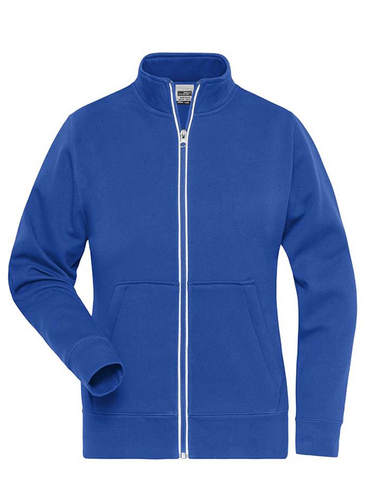 Arbeits Sweatjacke Damen Blau