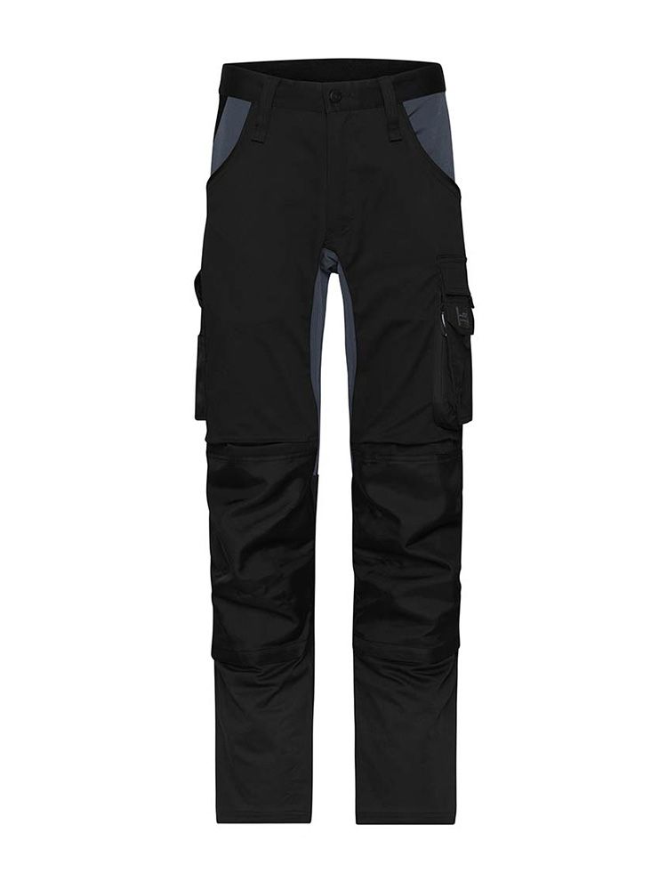 Schwarze Arbeitshose Stretch
