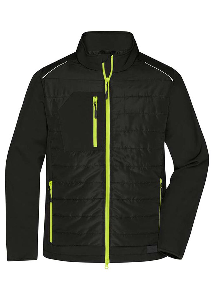 Herren Hybridjacke Softshell & Stepp