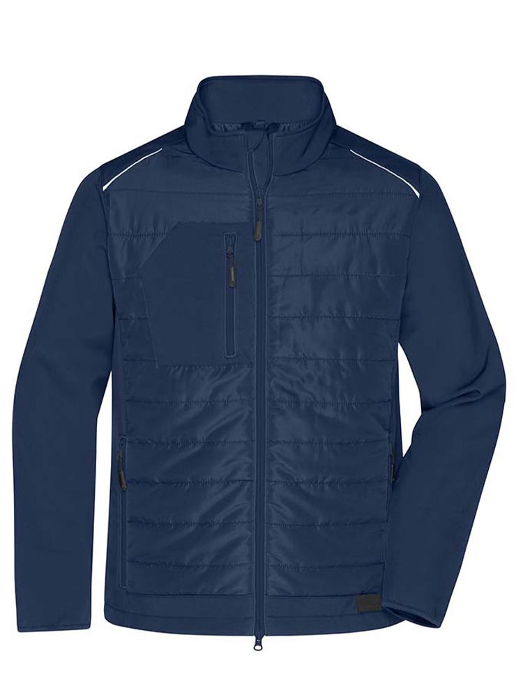 Softshell Steppjacke Herren Dunkelblau