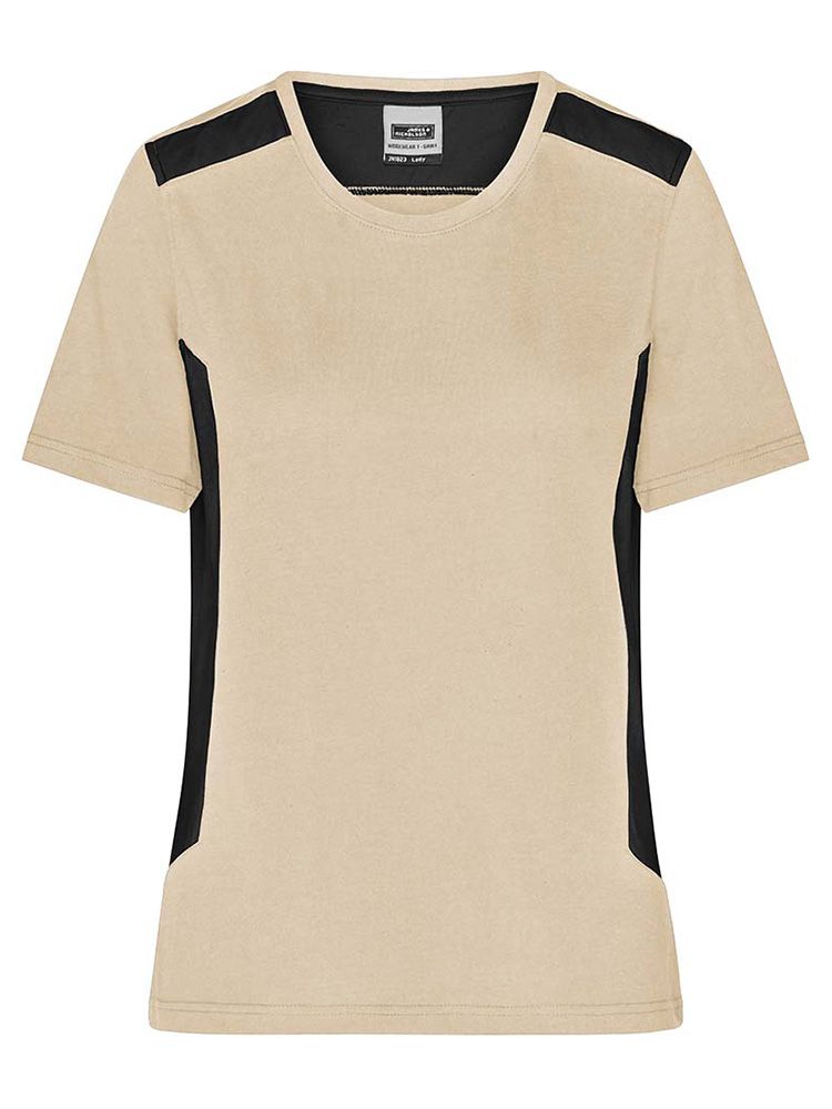 Damen Arbeitsshirt Beige