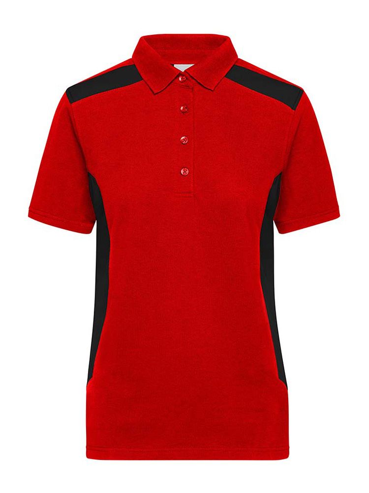 Arbeits-Poloshirt für Damen Rot