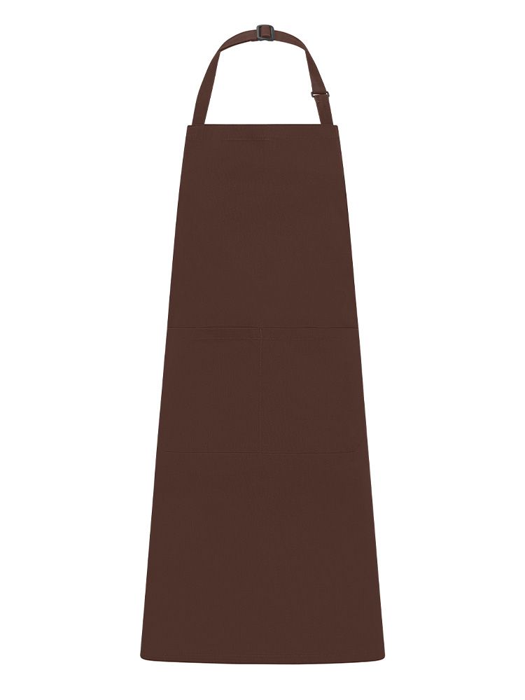Klassische Latzschürze in Braun