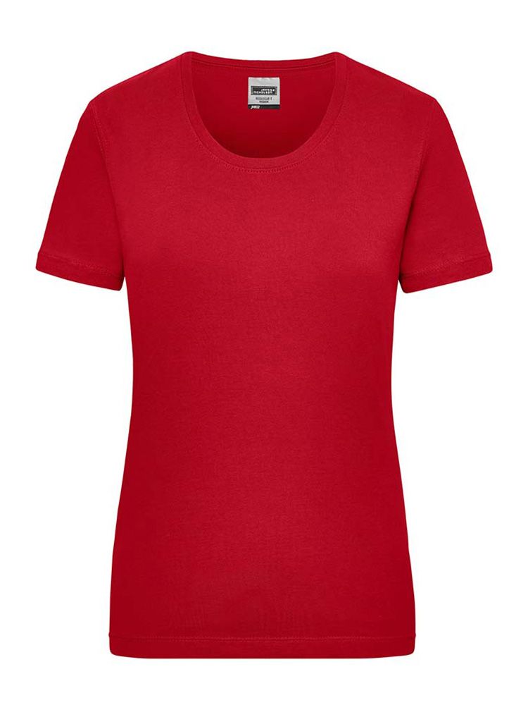 Arbeits T-Shirt Damen Rot