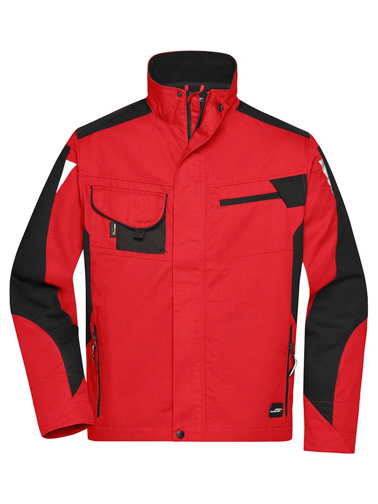 Arbeitsjacke Rot