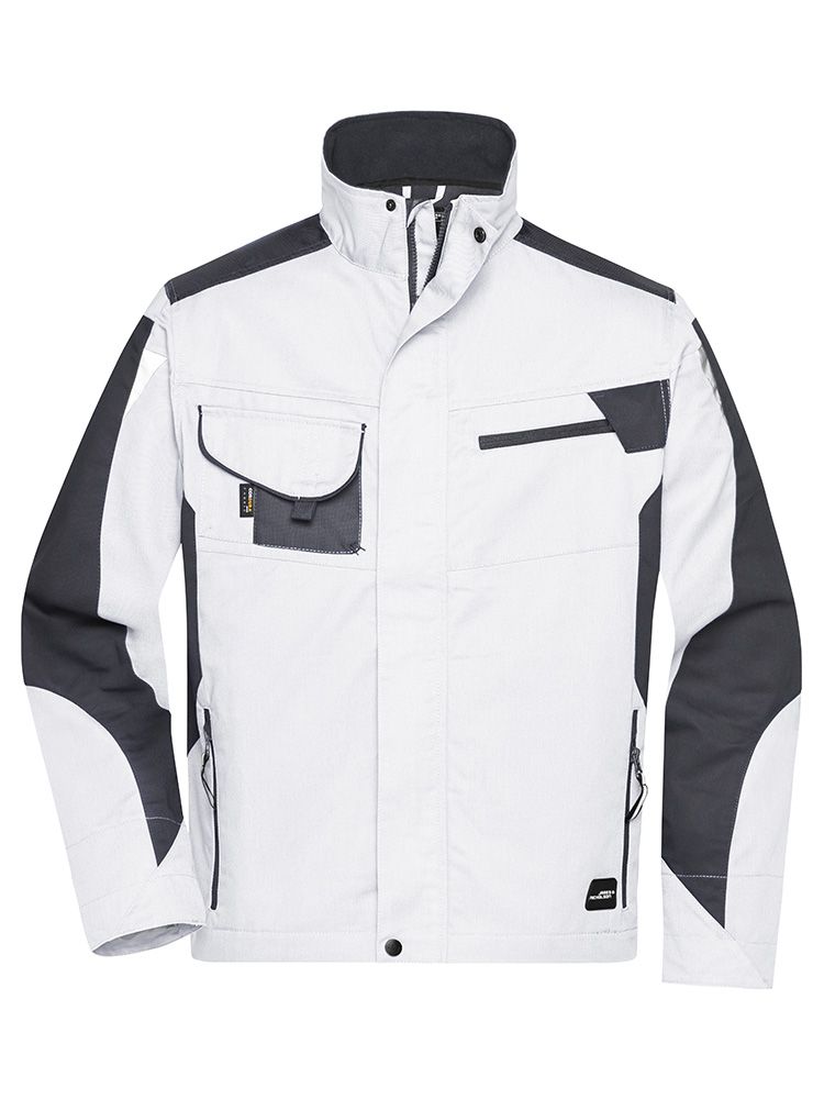 Arbeitsjacke Weiß