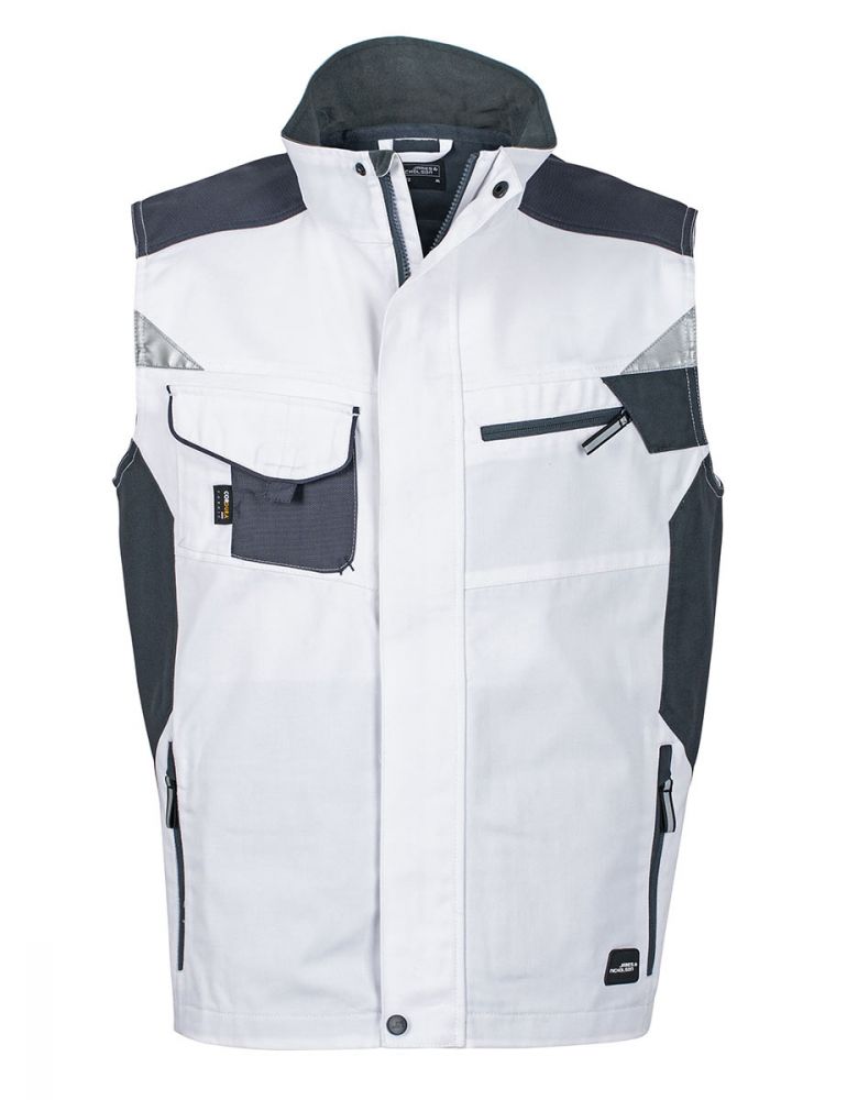 Arbeits Weste in Weiß