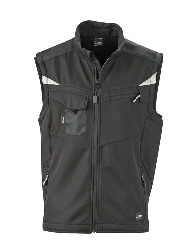 Winter Arbeitsweste Schwarz