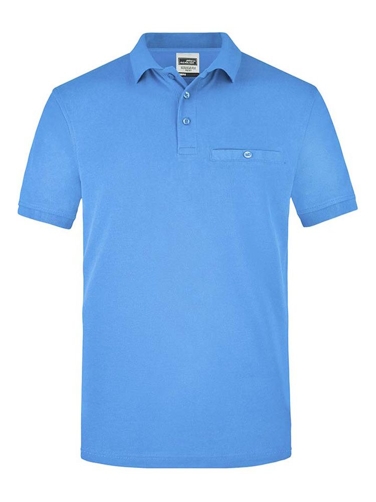 Herren Workwear Poloshirt Pocket Essential