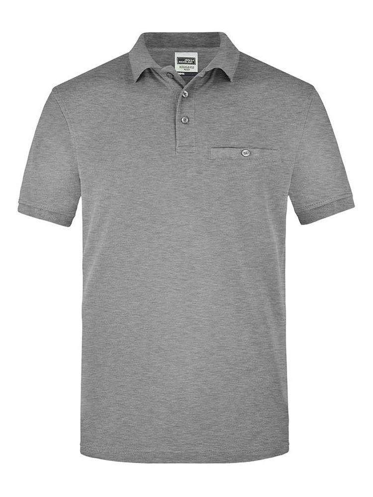 Mens Workwear Polo Shirt Pocket Essential