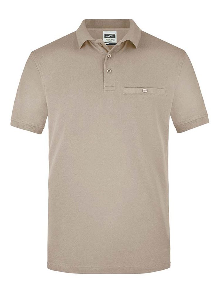 Herren Workwear Poloshirt Pocket Essential