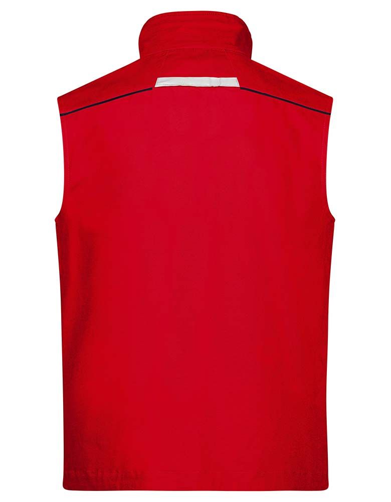 Leichte Arbeitsweste in Rot