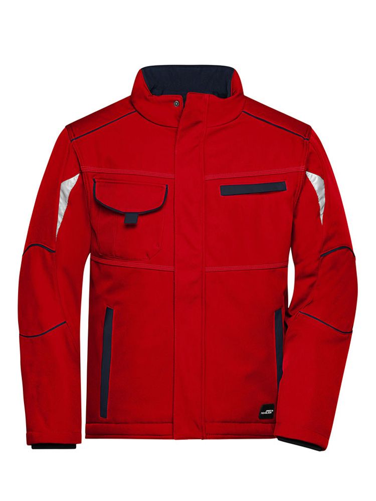Workwear Softshell Jacke gefüttert Color