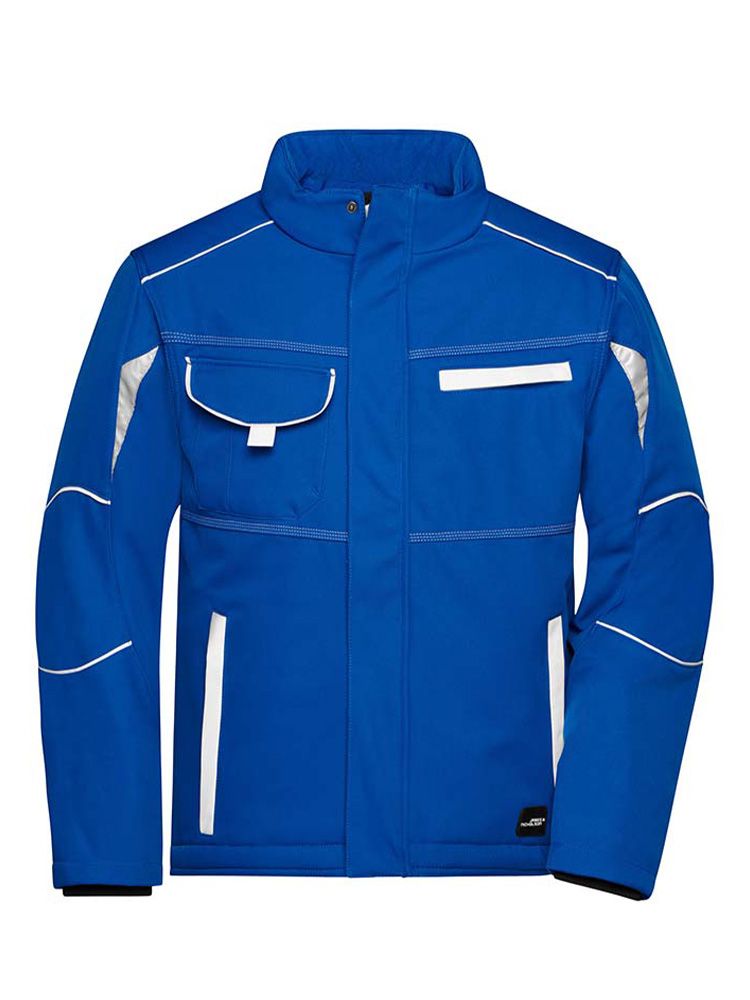 Workwear Softshell Jacke gefüttert Color
