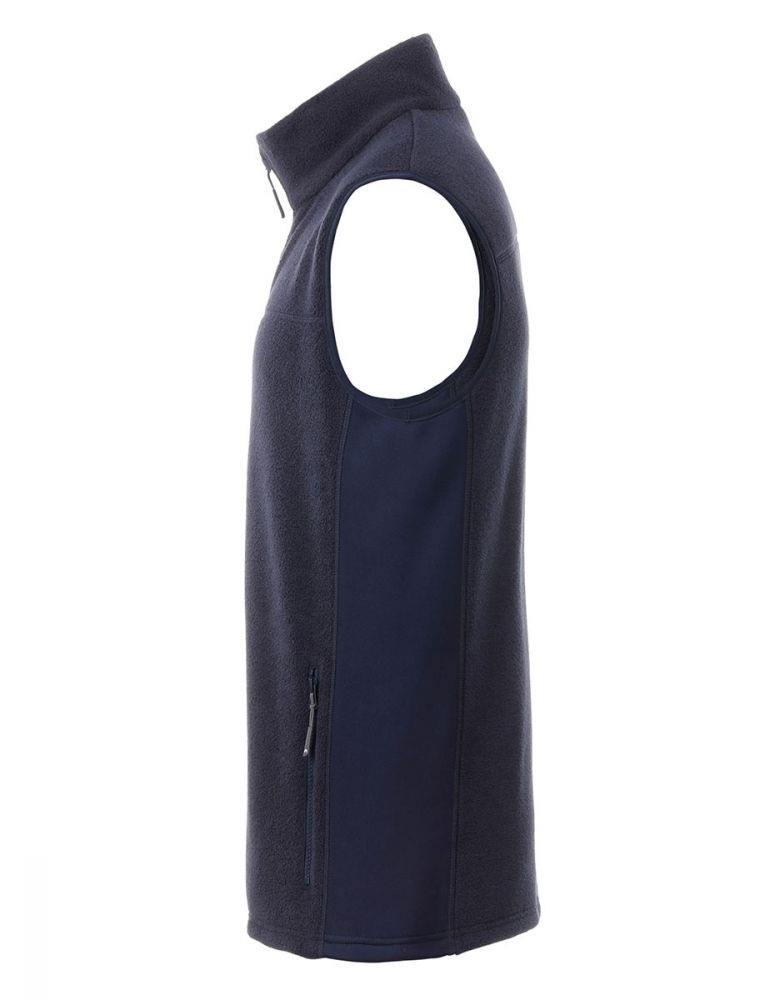 Fleece Weste Herren Dunkelblau
