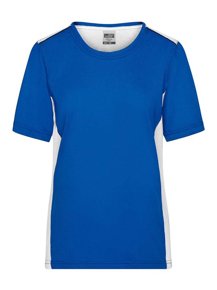 Arbeits T-Shirt Damen Blau