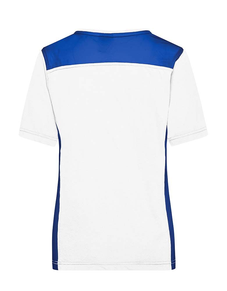 Weißes Arbeits T-Shirt Malerin