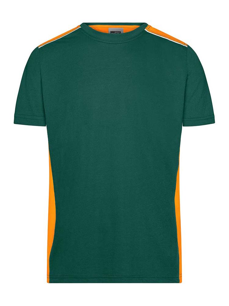 Grünes Arbeits T-Shirt Herren