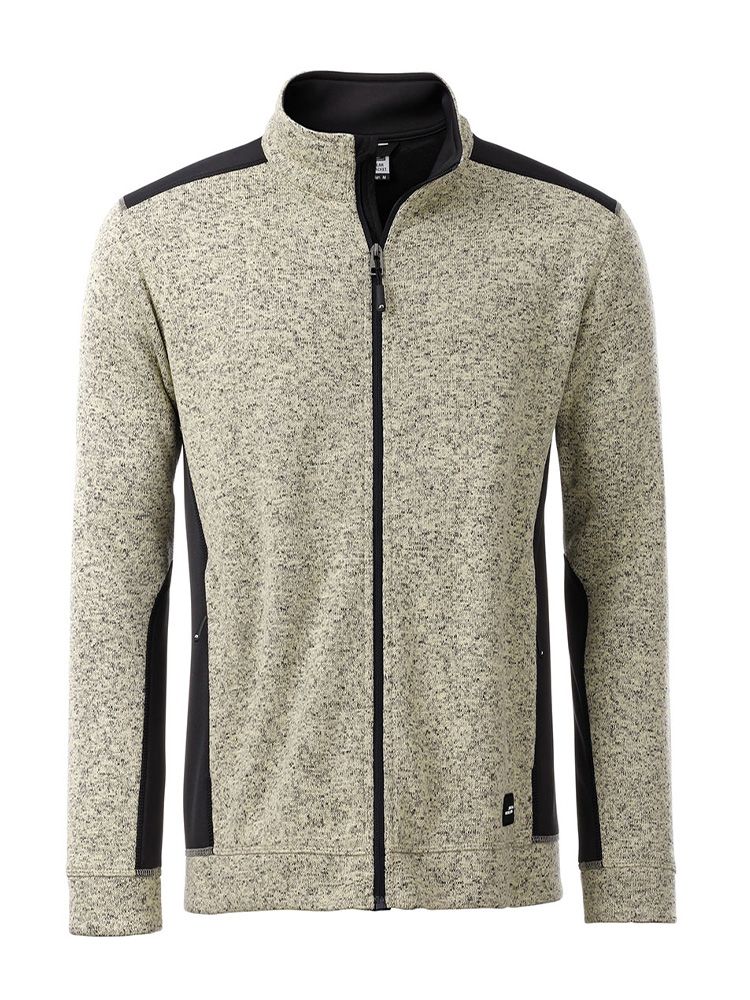 Fleece Jacke Herren Beige